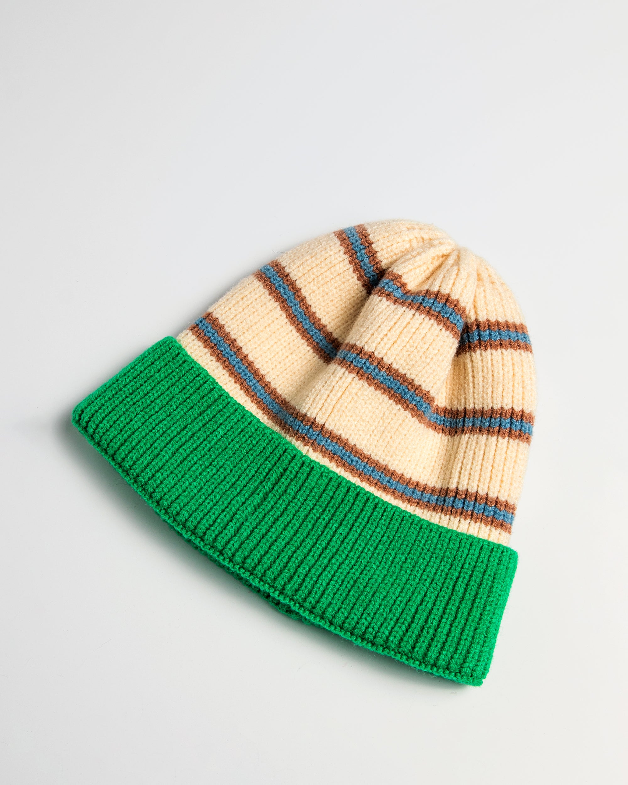 Cozy Stripe Beanie Hat