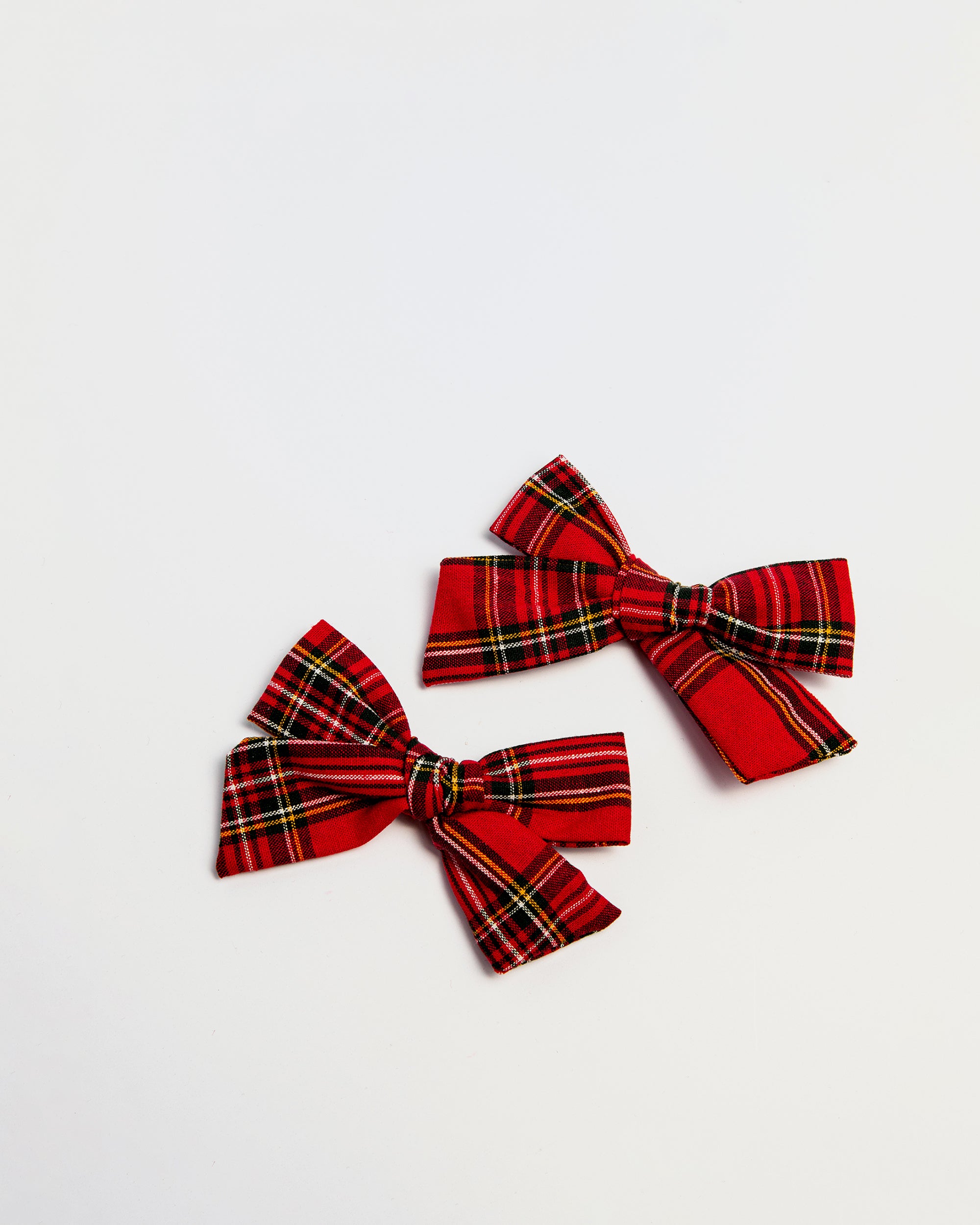 Tartan Bow Hair Clip