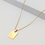 "The World Is Yours" Gold Necklace