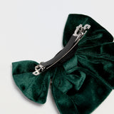 Velvet Princess Jewel Hair Clip